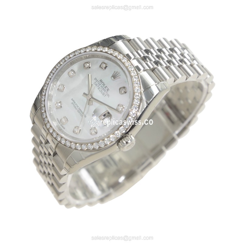 Rolex 116244NC DATEJUST Automatic 18kt White Gold & Steel