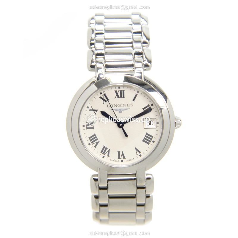 Longines L8.114.4.71.6 PRIMA LUNA Quartz Stainless Steel