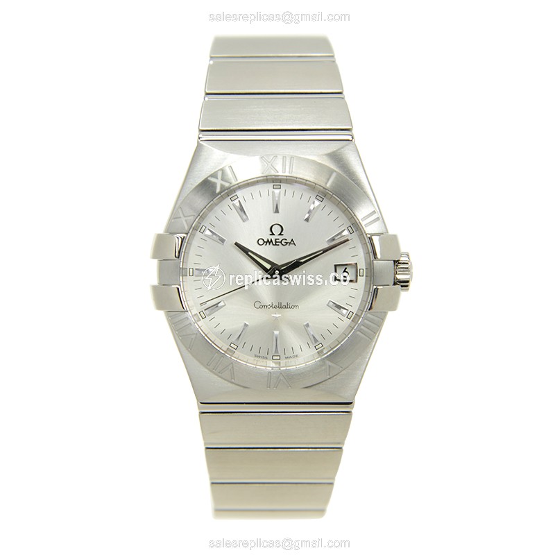 Omega 123.10.35.60.02.001 CONSTELLATION Quartz Stainless Steel