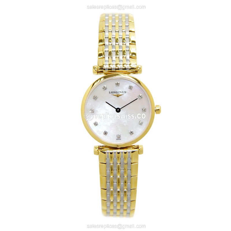 Longines L4.209.2.87.7 LA GRANDE Quartz 18kt Gold & Steel