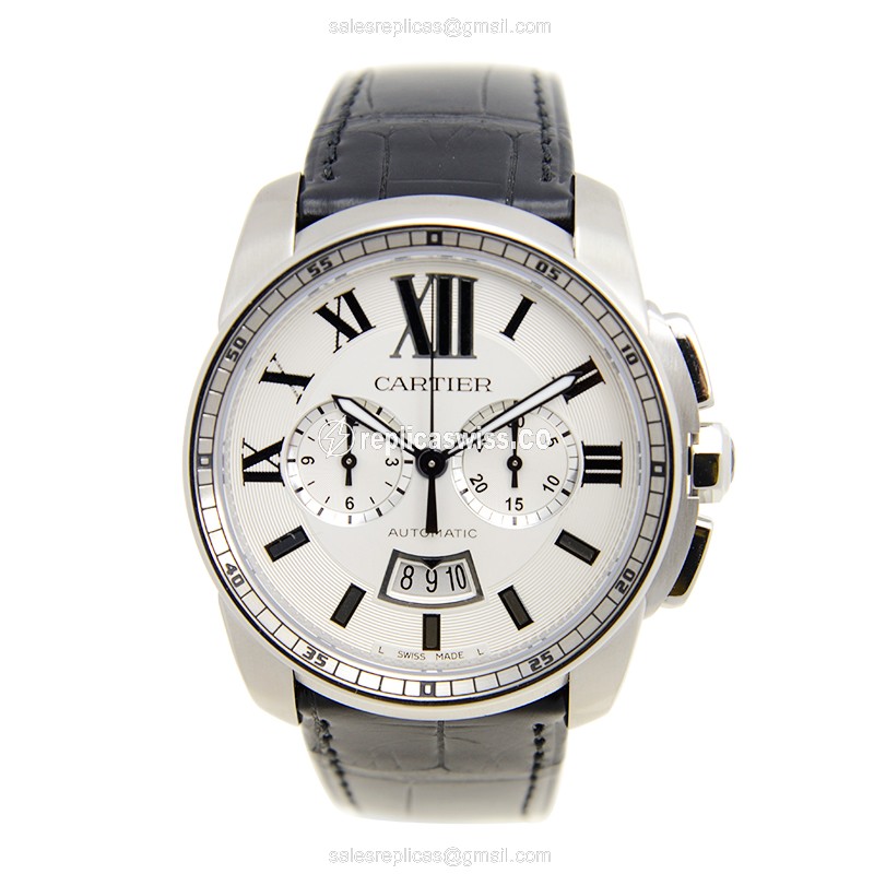 Cartier W7100046 CALIBRE DE CARTIER Automatic Stainless Steel