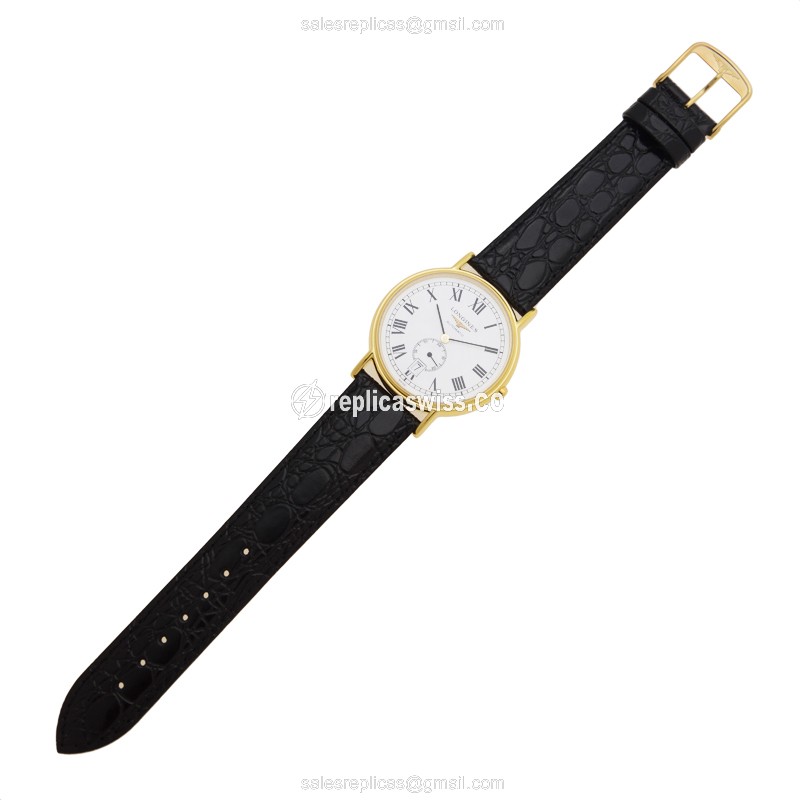 Longines L4.805.2.11.2 PRESENCE Automatic PVD Gold