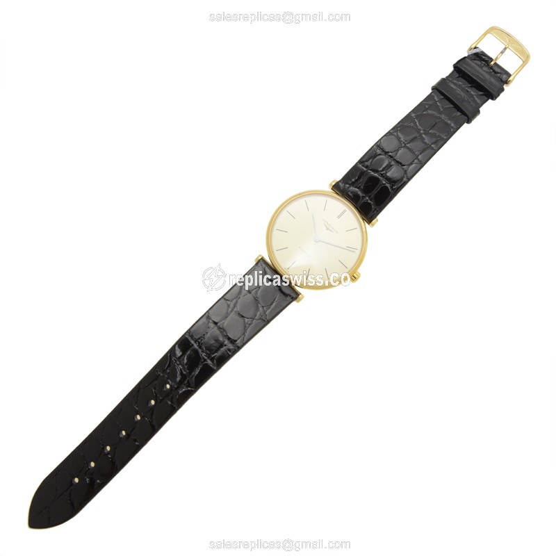 Longines L4.708.2.32.2 LA GRANDE Automatic PVD Gold