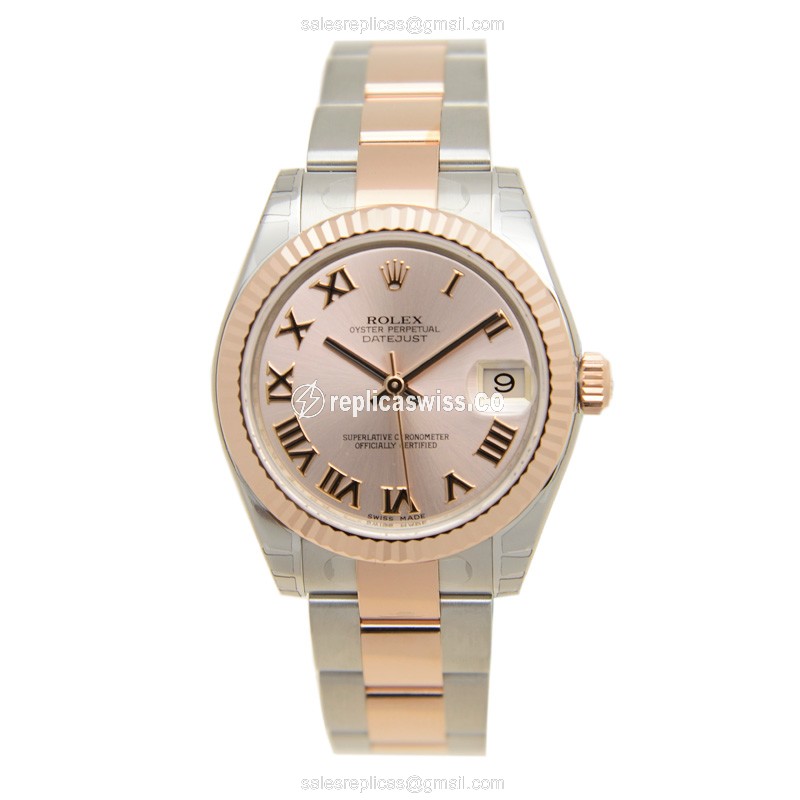Rolex 178271PKRN_OY LADY DATEJUST Automatic 18kt Rose Gold & Steel