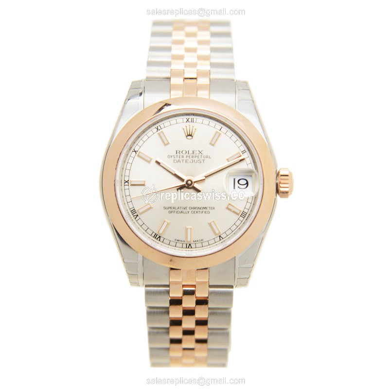 Rolex 178241SV LADY DATEJUST Automatic 18kt Rose Gold & Steel