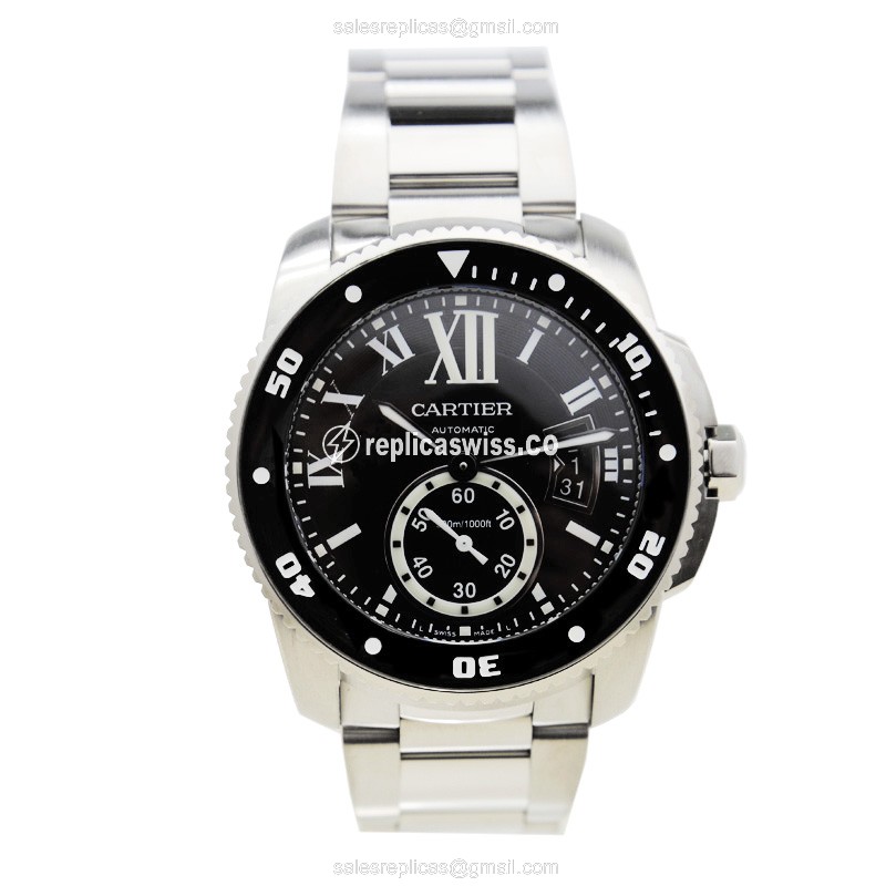 Cartier W7100057 CALIBRE DE CARTIER Automatic Stainless Steel