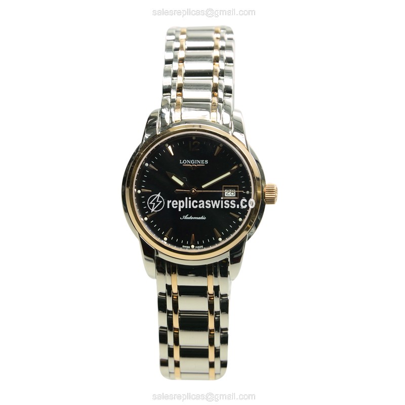 Longines L2.563.5.52.7 SAINT IMIER Automatic 18kt Rose Gold & Steel