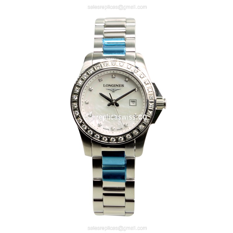 Longines L3.258.0.89.6 CONQUEST Quartz Stainless Steel