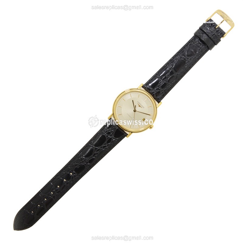 Longines L4.821.2.42.2 PRESENCE Automatic PVD Gold