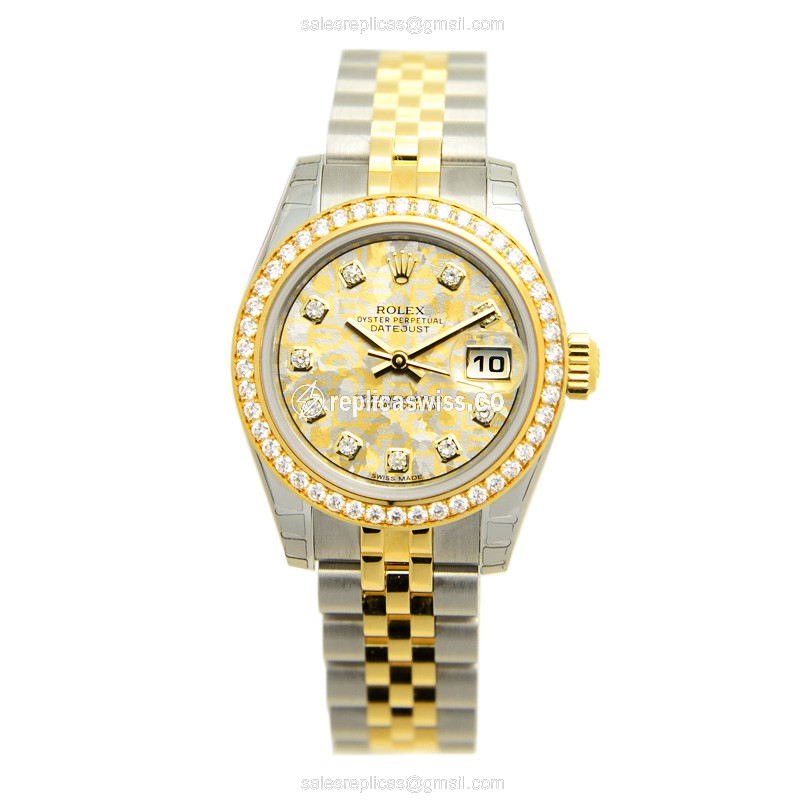 Rolex 179383GC10DIA_JUB LADY DATEJUST Automatic 18kt Gold & Diamond & Steel