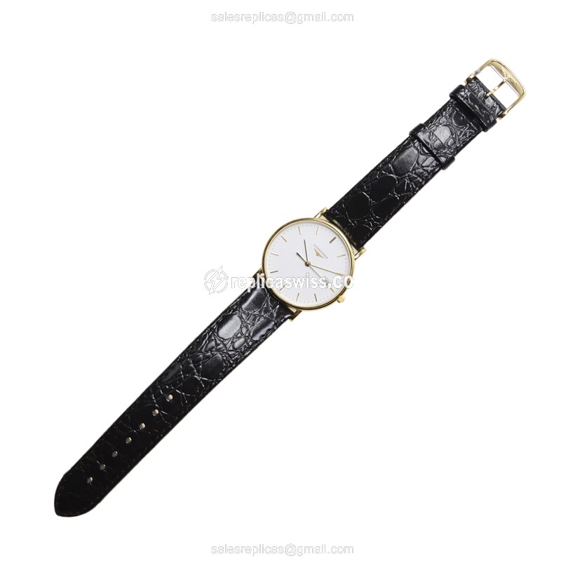 Longines L4.743.6.12.2 LA GRANDE Quartz 18kt Yellow Gold
