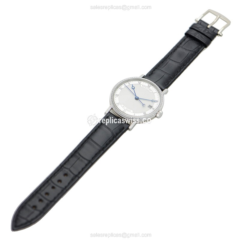 Breguet 9068BB/12/976/DD00 CLASSIC Automatic 18kt White Gold & Diamond