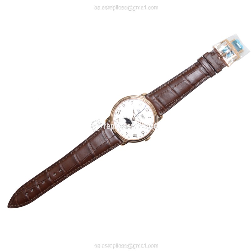 Blancpain 6639-3642-A55B VILLERET Automatic 18kt Rose Gold