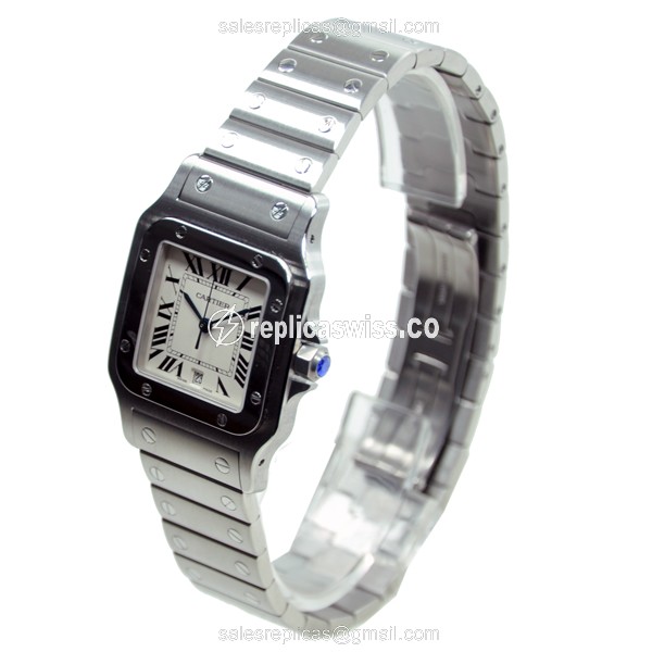 Cartier W20060D6 SANTOS Quartz Stainless Steel