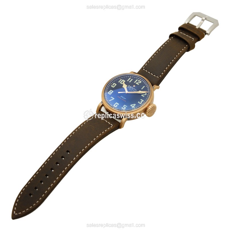 Zenith 29.2430.679/21.C735 PILOTS Automatic Bronze