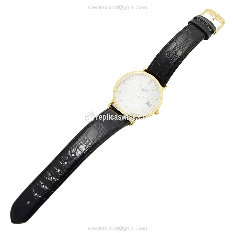 Longines L4.787.6.12.2 LA GRANDE Automatic 18kt Yellow Gold