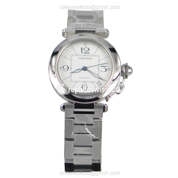 Cartier W31074M7 PASHA DE CARTIER Automatic Stainless Steel