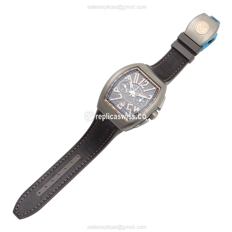 Franck Muller V 45 CC DT TT BR(5N) VANGUARD Automatic Stainless Steel