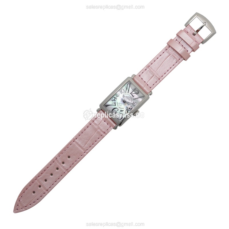 Franck Muller 902 QZ MOP (AC) LONG ISLAND Quartz Stainless Steel