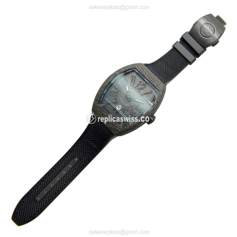 Franck Muller V 45 SC DT (CB.NR) VANGUARD Automatic Stainless Steel