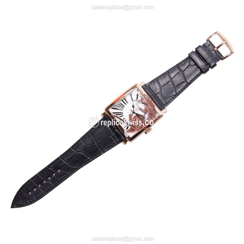 Franck Muller 6000 H SC TIG 2 (5N) MASTER SQUARE Automatic 18kt Rose Gold