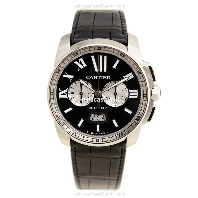 Cartier W7100060 CALIBRE DE CARTIER Automatic Stainless Steel