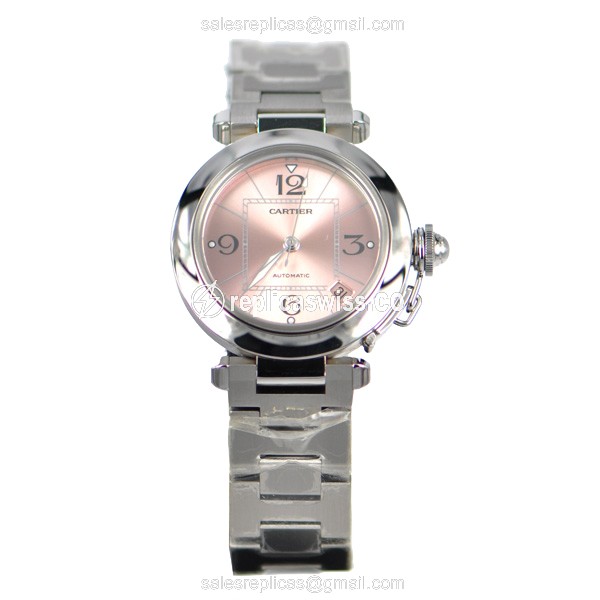 Cartier W31075M7 PASHA DE CARTIER Automatic Stainless Steel