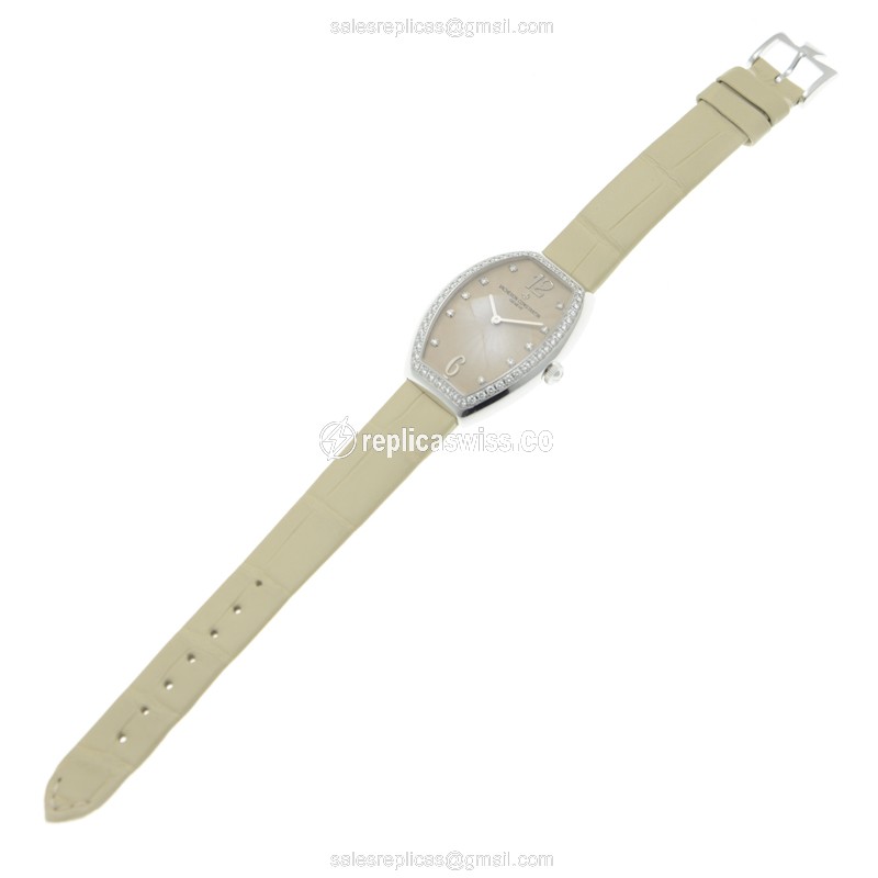 Vacheron Constantin 25540/000G-9109 EGERIE Automatic 18kt White Gold & Diamond