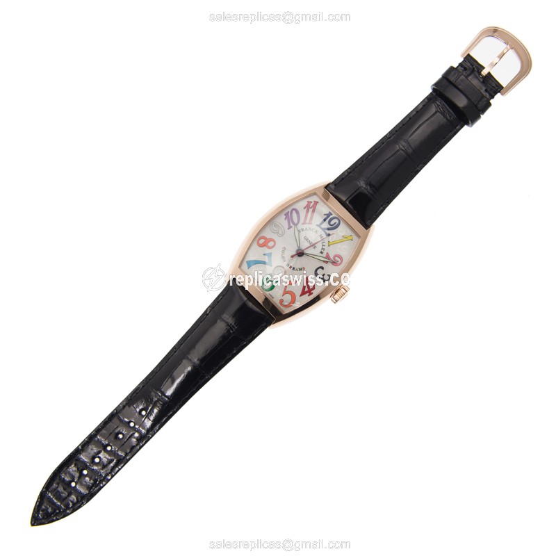 Franck Muller 8880 SC DT COL DRM (5N) CINTREE CURVEX Automatic 18kt Rose Gold