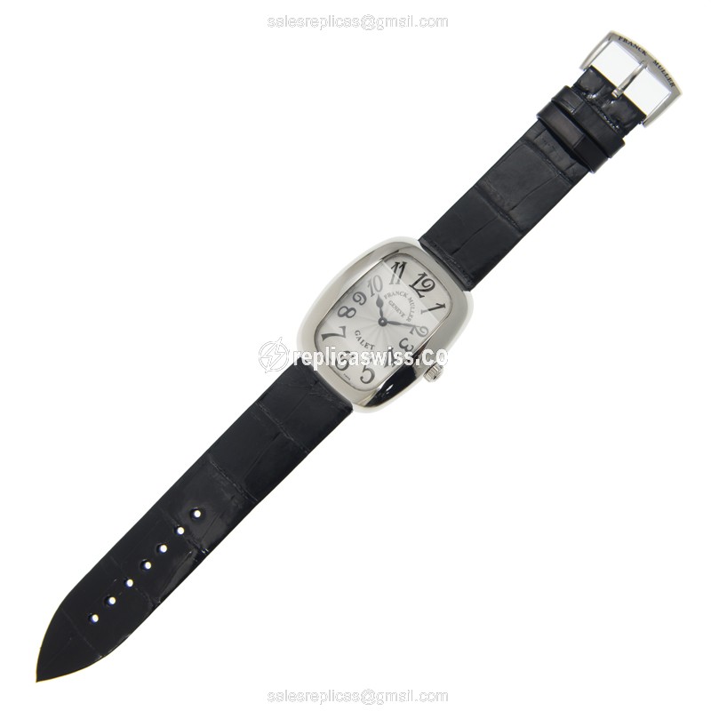 Franck Muller 3002 M QZ V (AC) GALET Quartz Stainless Steel