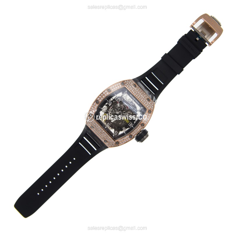 Richard Mille RM030-RG 18kt Rose Gold & Diamonds