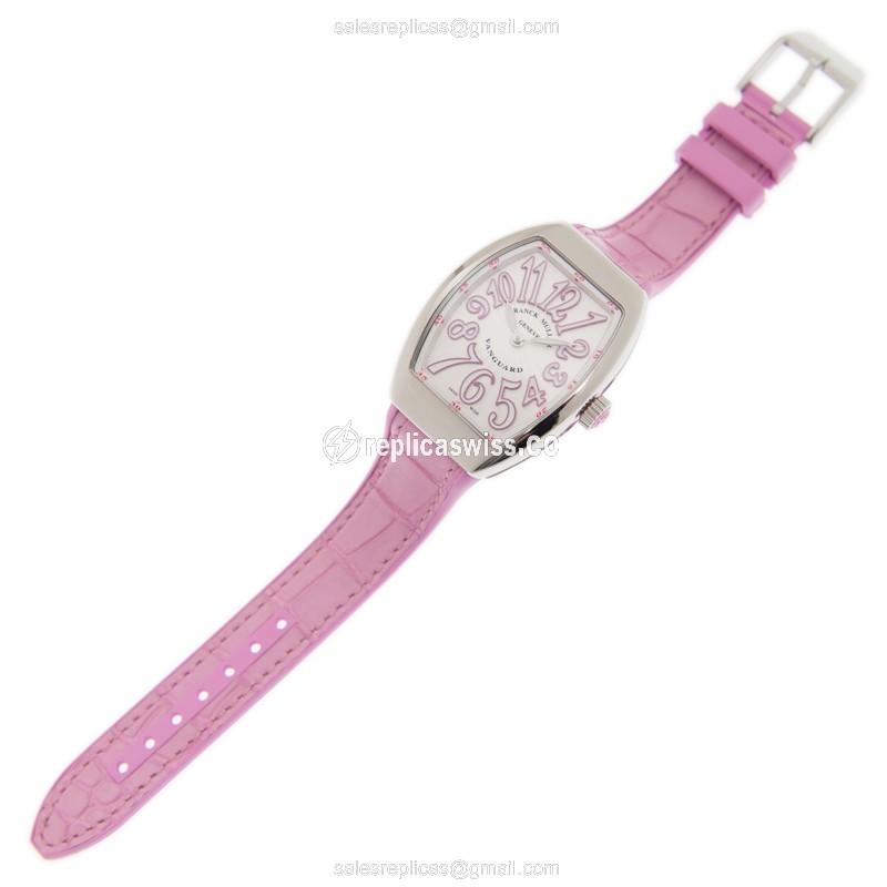 Franck Muller V 32 QZ (AC.RS) VANGUARD Quartz Stainless Steel