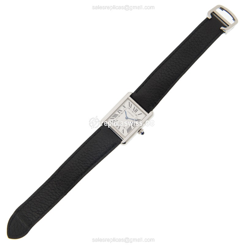 Cartier WSTA0030 TANK Quartz Stainless Steel
