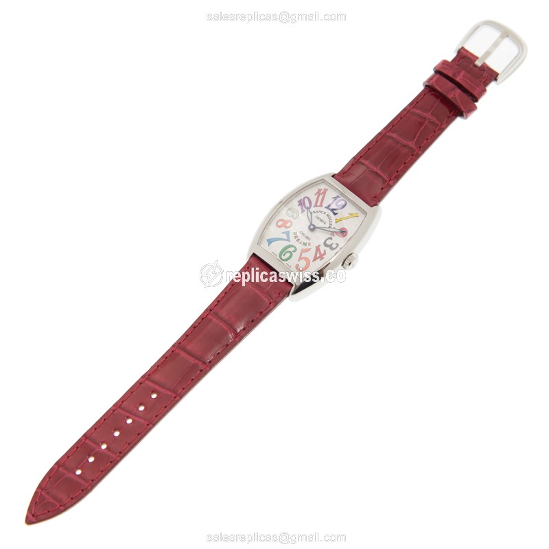 Franck Muller 7502 QZ COL DRM (AC) CINTREE CURVEX Quartz Stainless Steel