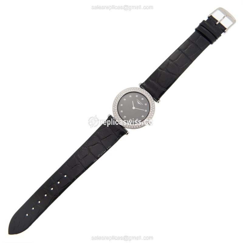 Longines L4.308.0.57.2 LA GRANDE Quartz Stainless Steel & Diamonds