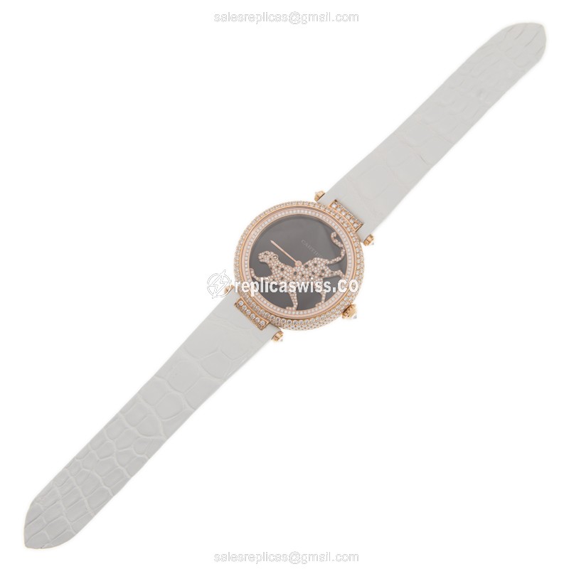 Cartier HPI00684 BESTIAIRE Automatic 18kt Rose Gold & Diamonds