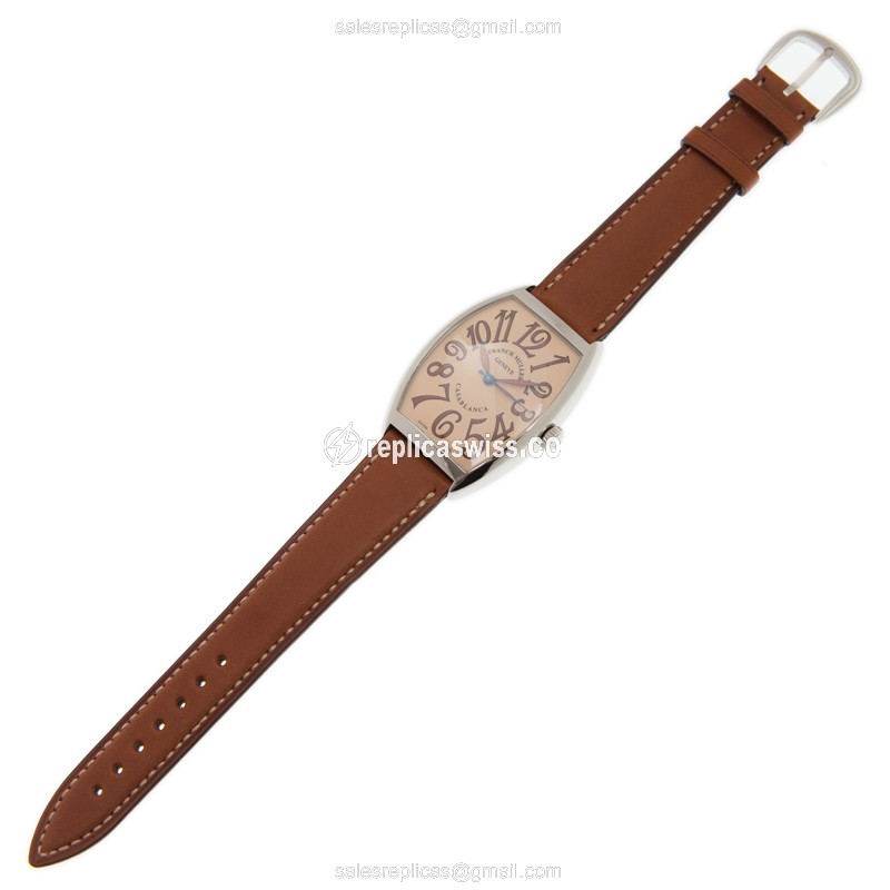 Franck Muller 6850 B C SAHARA(AC) CINTREE CURVEX Automatic Stainless Steel