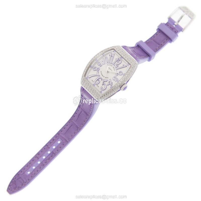 Franck Muller V29 SC AT FO D (AC.VL) VANGUARD Automatic Stainless Steel & Diamonds