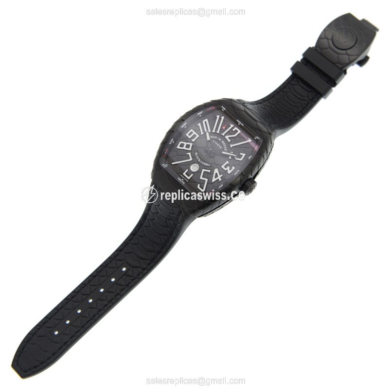 Franck Muller V 45 SC DT BLACK COBRA (AC.NR.NR) VANGUARD Automatic Titanium