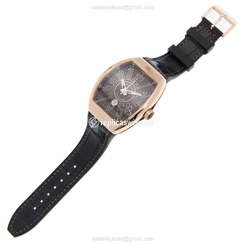 Franck Muller V 45 SC DT (5N.NR) VANGUARD Automatic 18kt Rose Gold