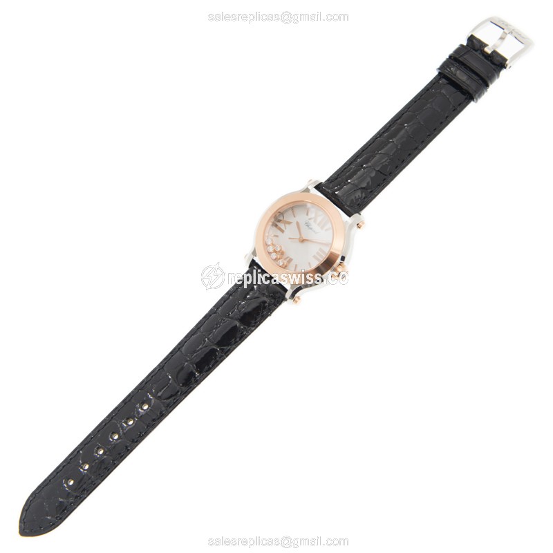 Chopard 278509-6002 HAPPY SPORT Quartz 18kt Rose Gold