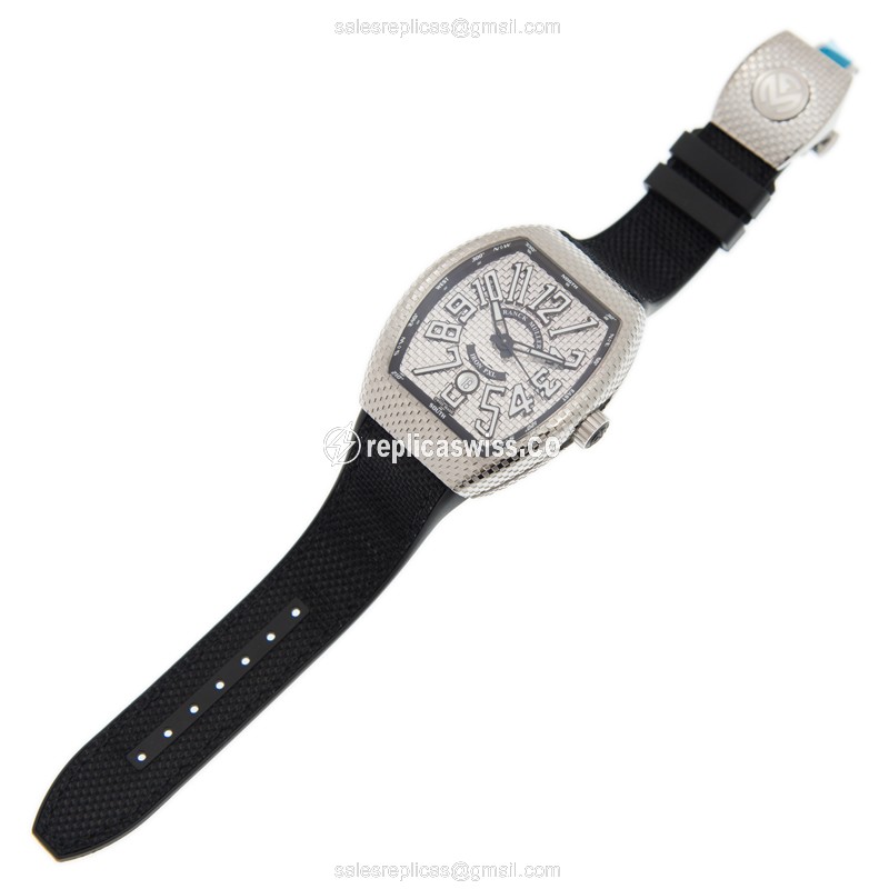 Franck Muller V 45 SC DT IRON PXL (AC.NR) VANGUARD Automatic Stainless Steel