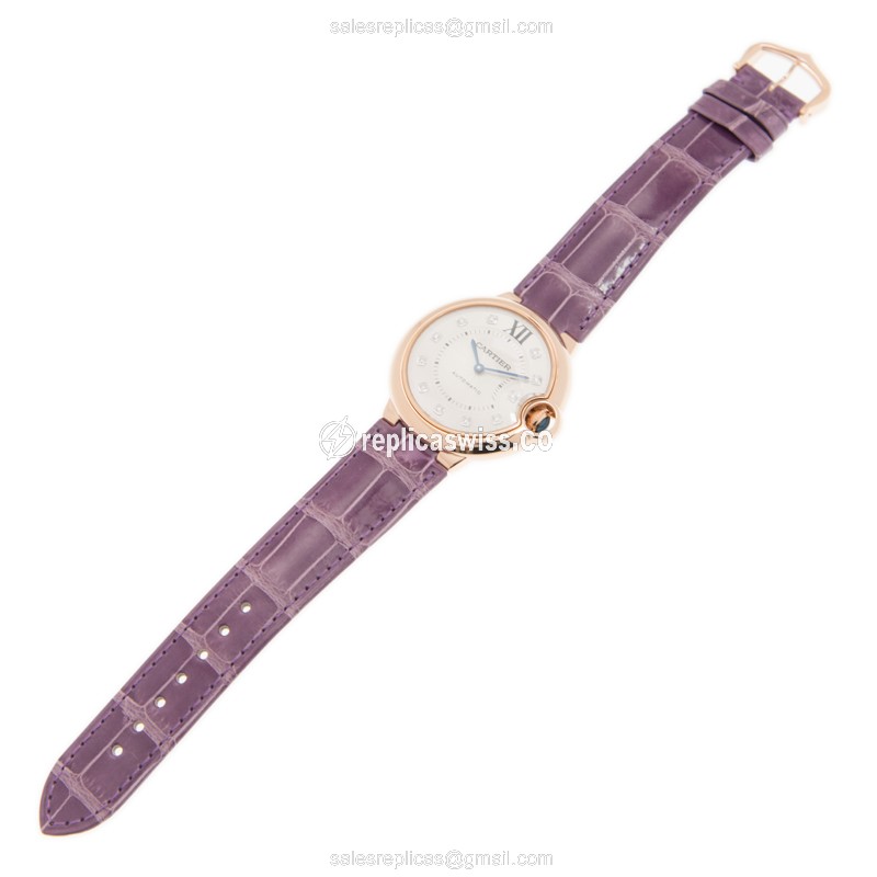 Cartier WJBB0010 BALLON BLEU Automatic 18kt Rose Gold