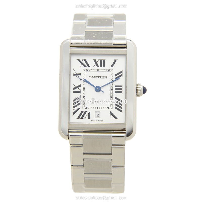 Cartier W5200028 TANK Automatic Stainless Steel