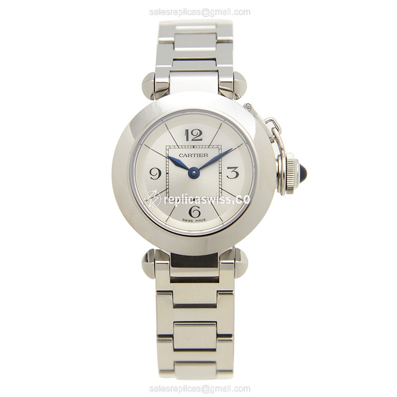 Cartier W3140007 PASHA DE CARTIER Quartz Stainless Steel