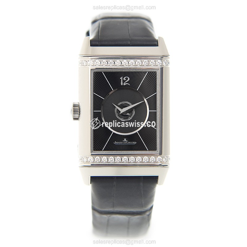 Jaeger-Lecoultre Q2578420 REVERSO Automatic Stainless Steel & Diamonds