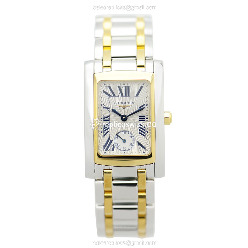 Longines L5.502.5.70.7 DOLCE VITA Quartz 18kt Rose Gold & Steel