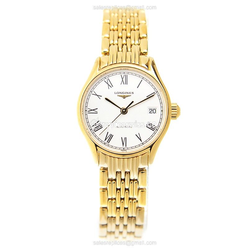 Longines L4.360.2.11.8 LONGINES LYRE Automatic Gold-Plated & Stainless Steel