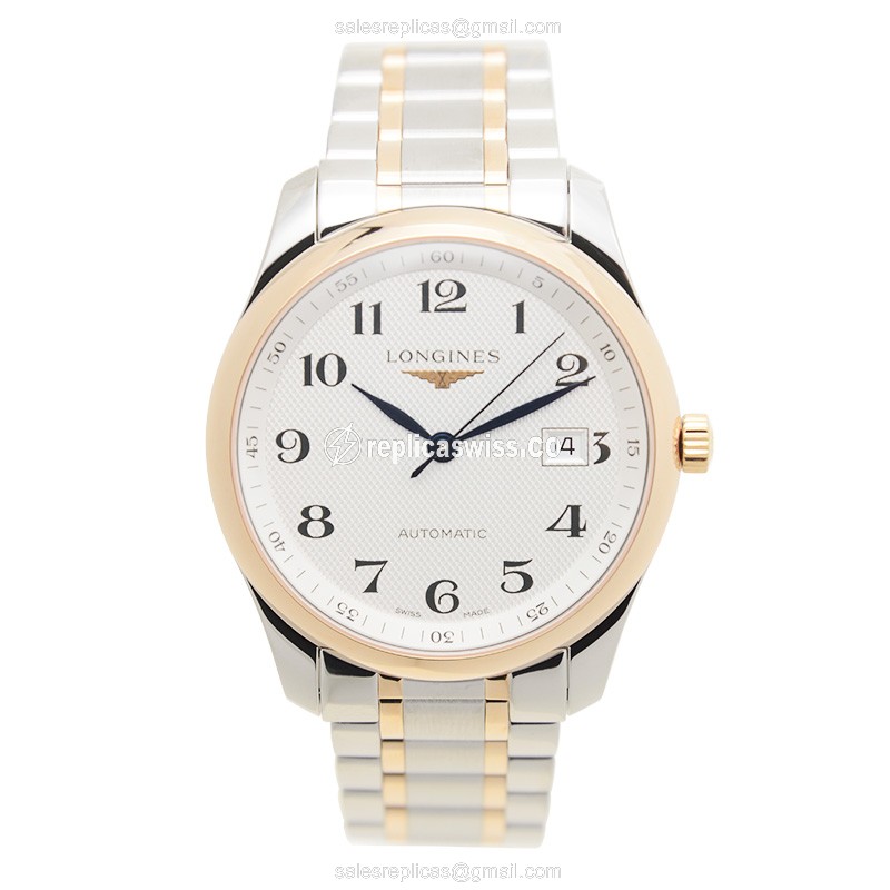 Longines L2.793.5.79.7 MASTER Automatic 18kt Rose Gold & Steel