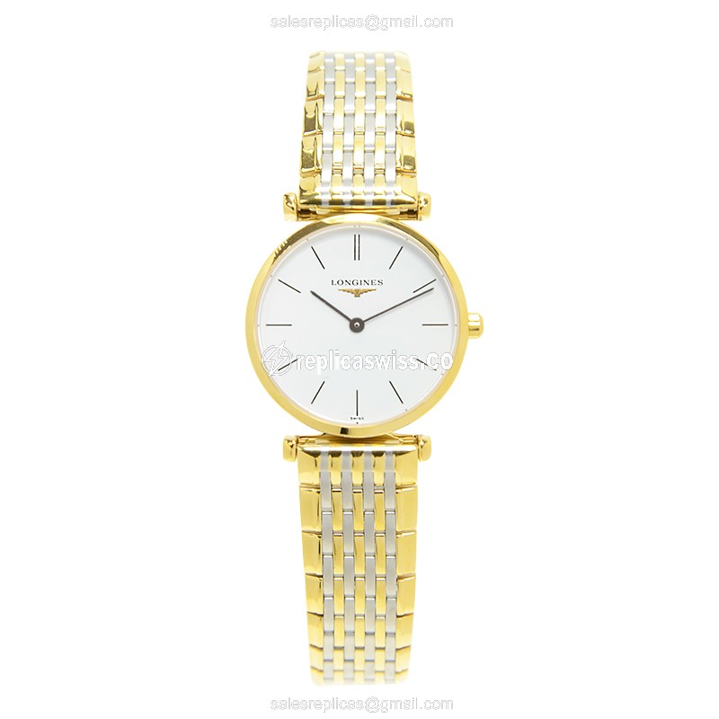 Longines L4.209.2.12.7 LA GRANDE Quartz PVD Gold
